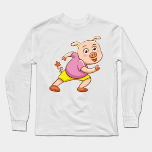 Happy Little Friends #4 Long Sleeve T-Shirt